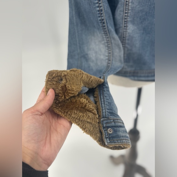 Lazer Jeans Medium Blue Denim Jacket Penny Lane Women’s M Vintage Y2K - Picture 6 of 8